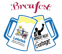 Lekotek annual brewfest at Monday Night Brewing Garage